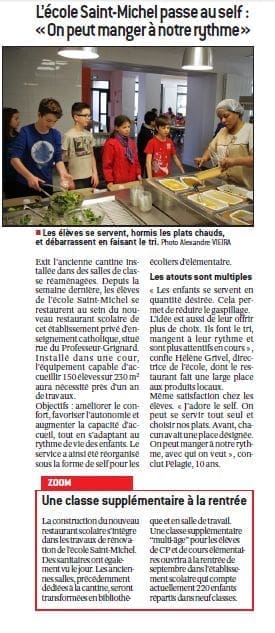 Ouverture du Self